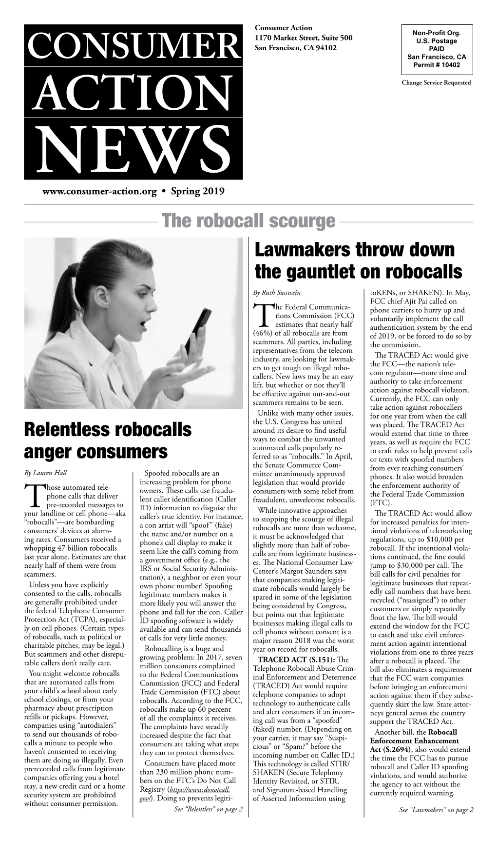 Robocall Scourge (Spring 2019)