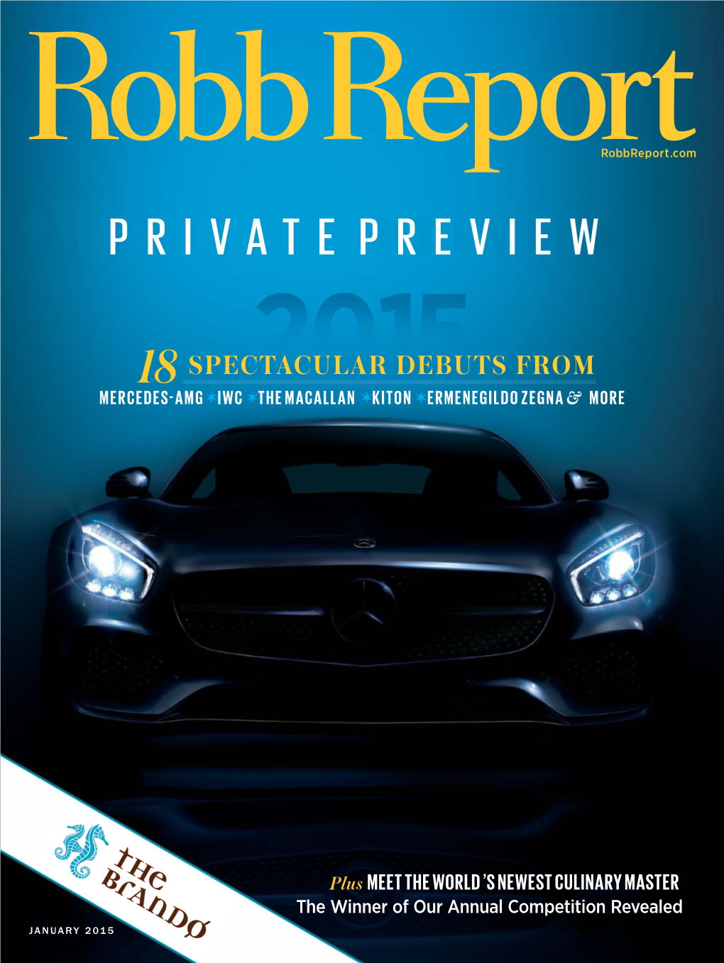 Robb Report.Com | January 2015 Journeys