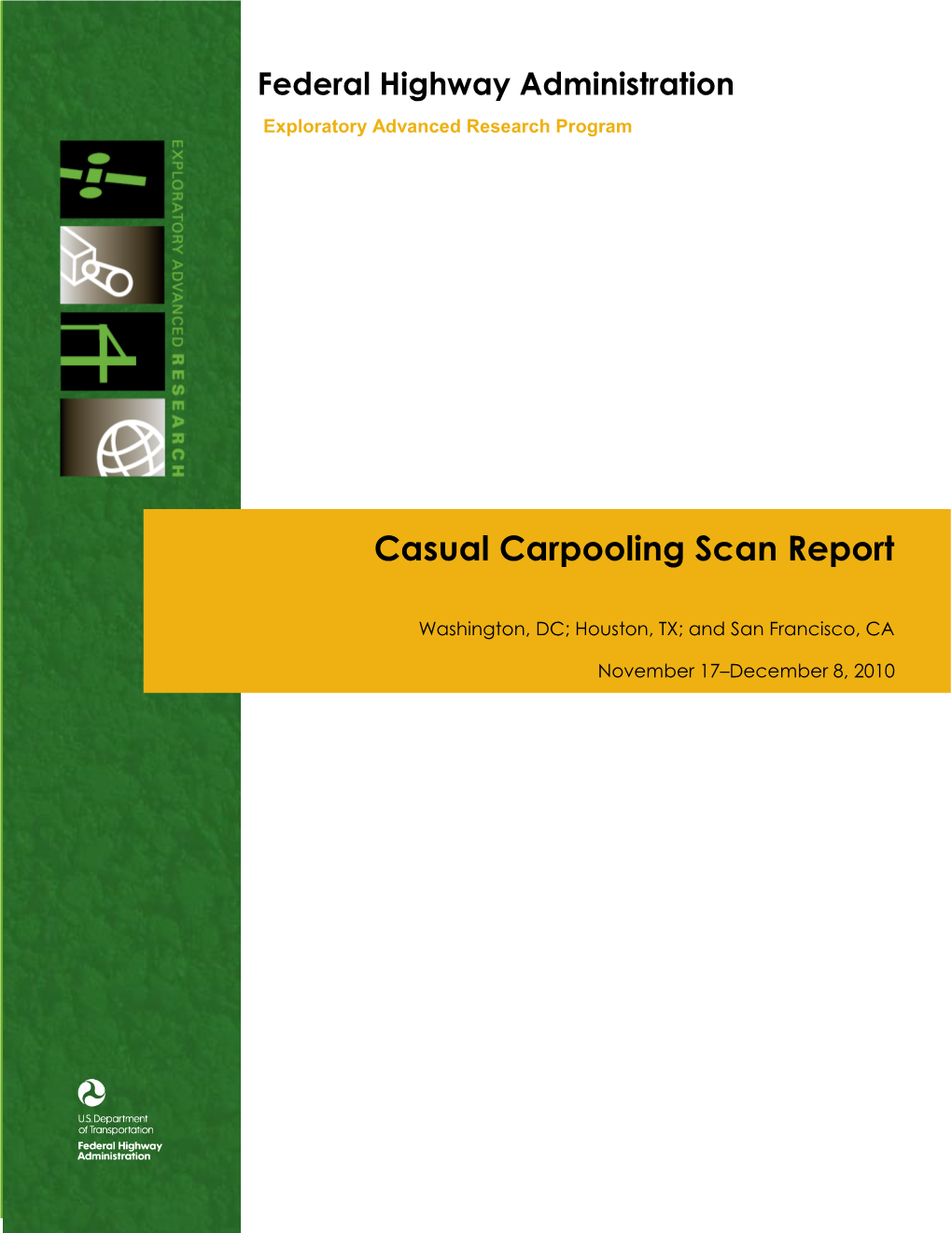 Casual Carpooling Scan Report