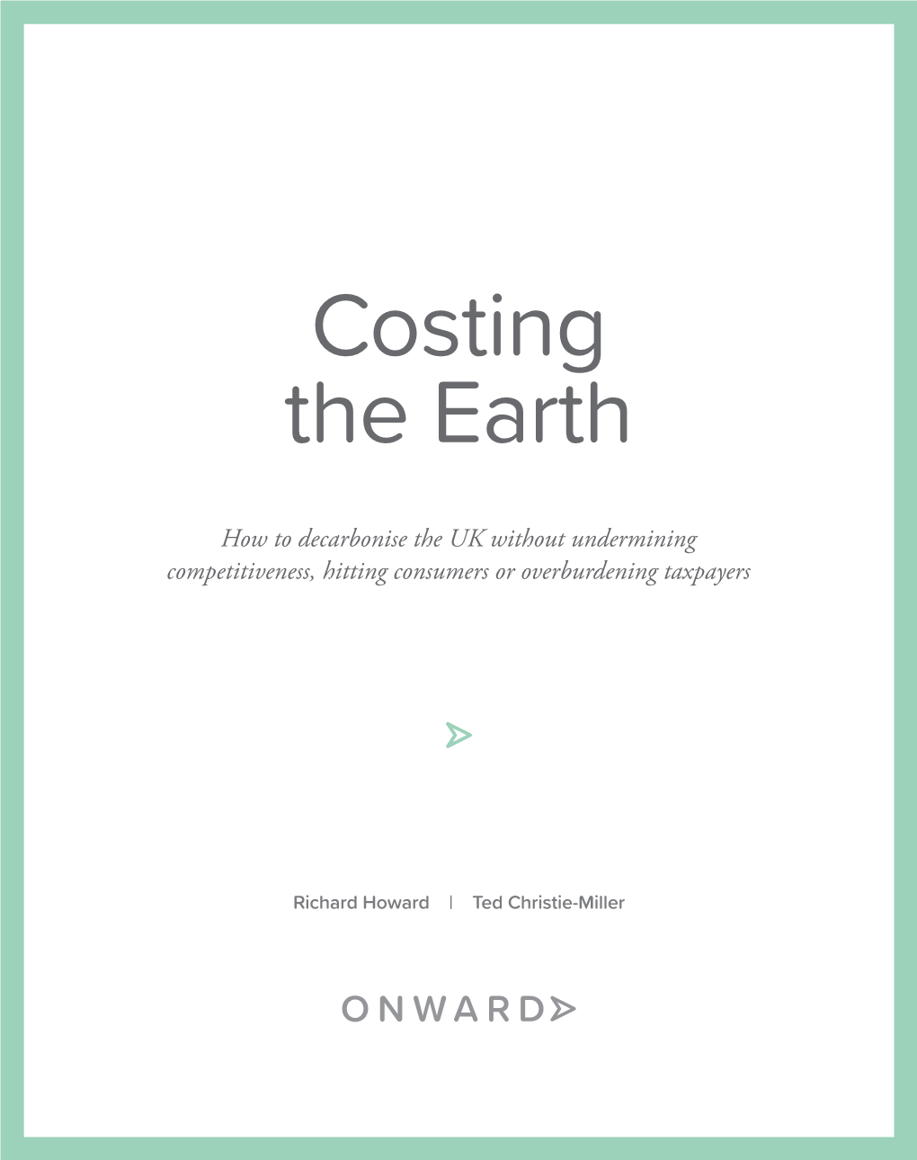 Costing the Earth