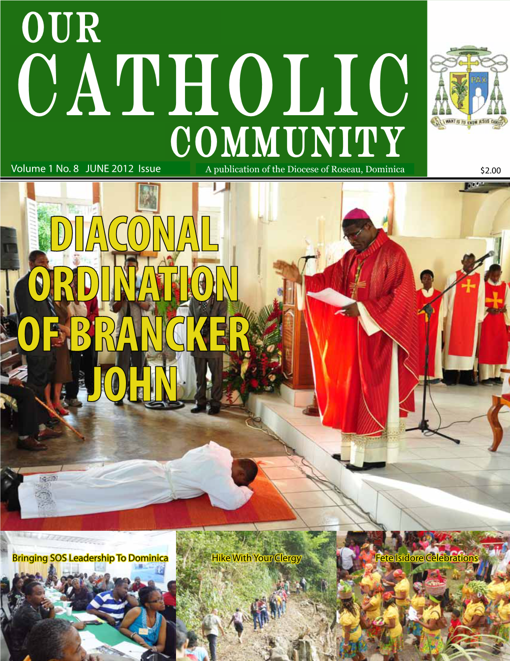 Diaconal Ordination of Brancker John