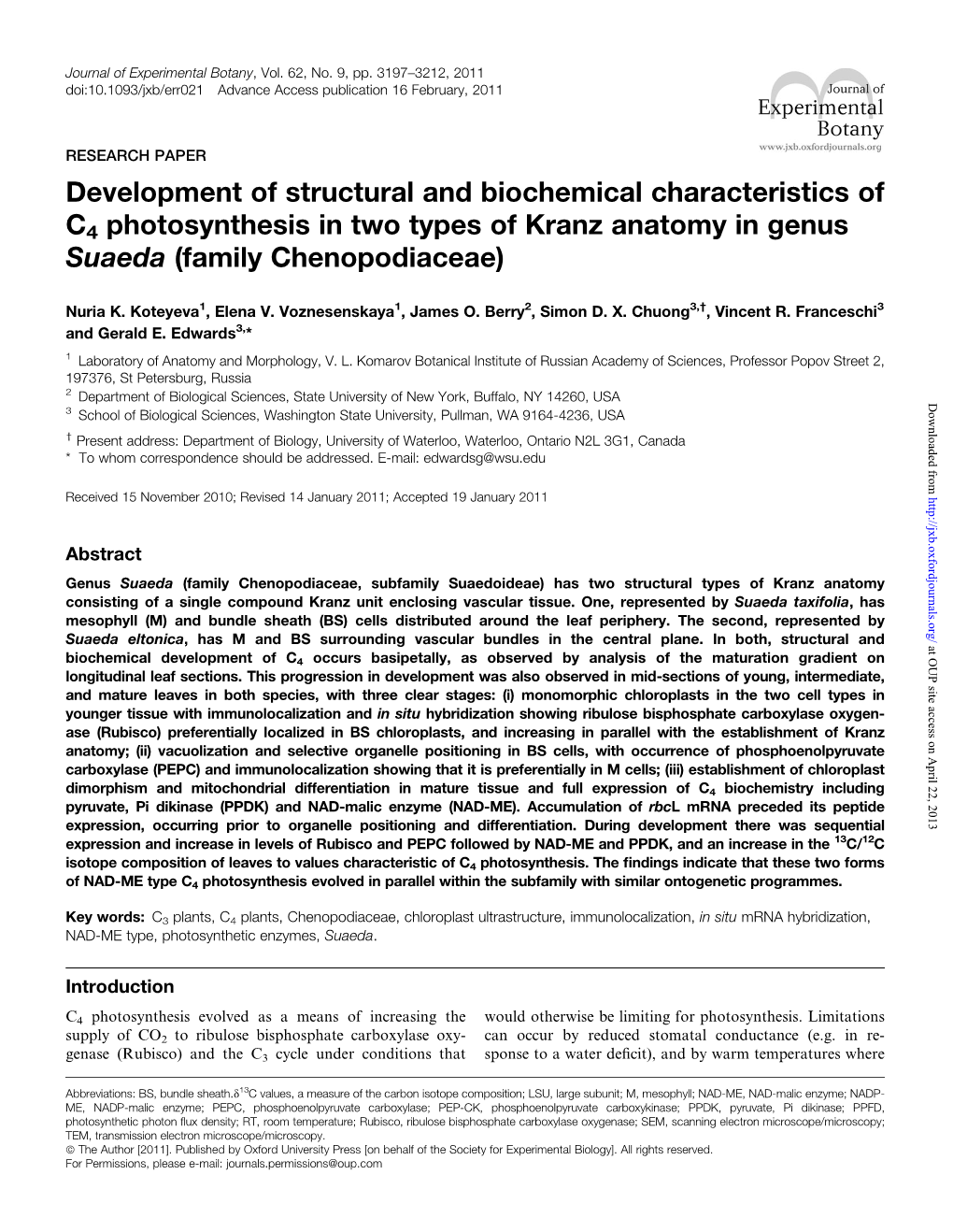 Family Chenopodiaceae)