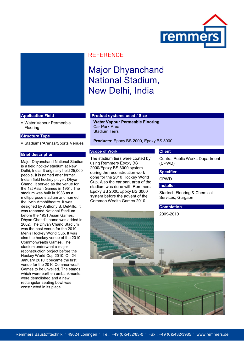 Major Dhyanchand National Stadium, New Delhi, India