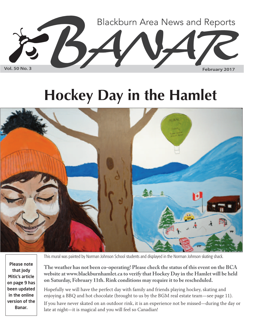 February 2017 Hockey Day in the Hamlet