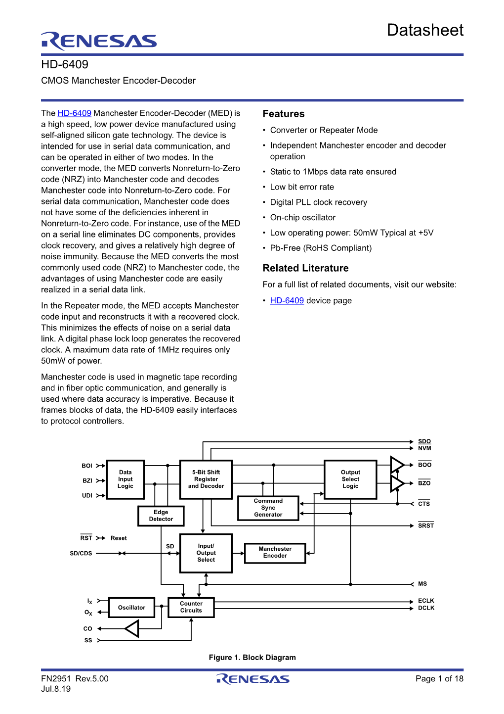 HD-6409 Datasheet