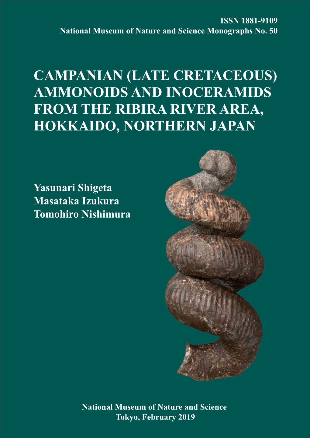 Campanian (Late Cretaceous) Ammonoids and Inoceramids from the Ribira River Area, Hokkaido, Northern Japan