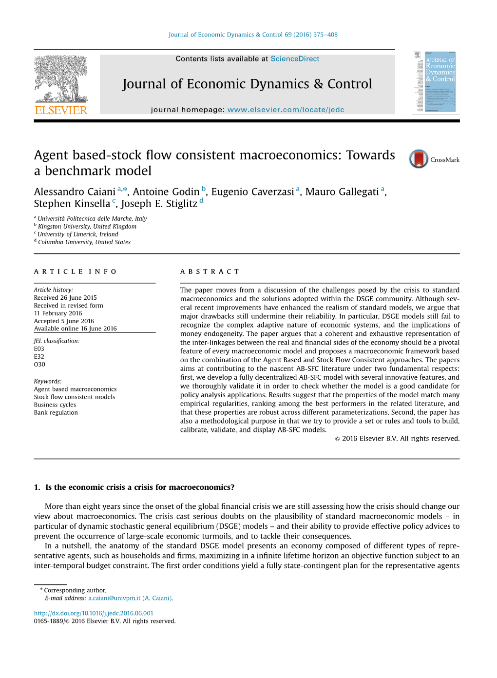 Agent Based-Stock Flow.Pdf