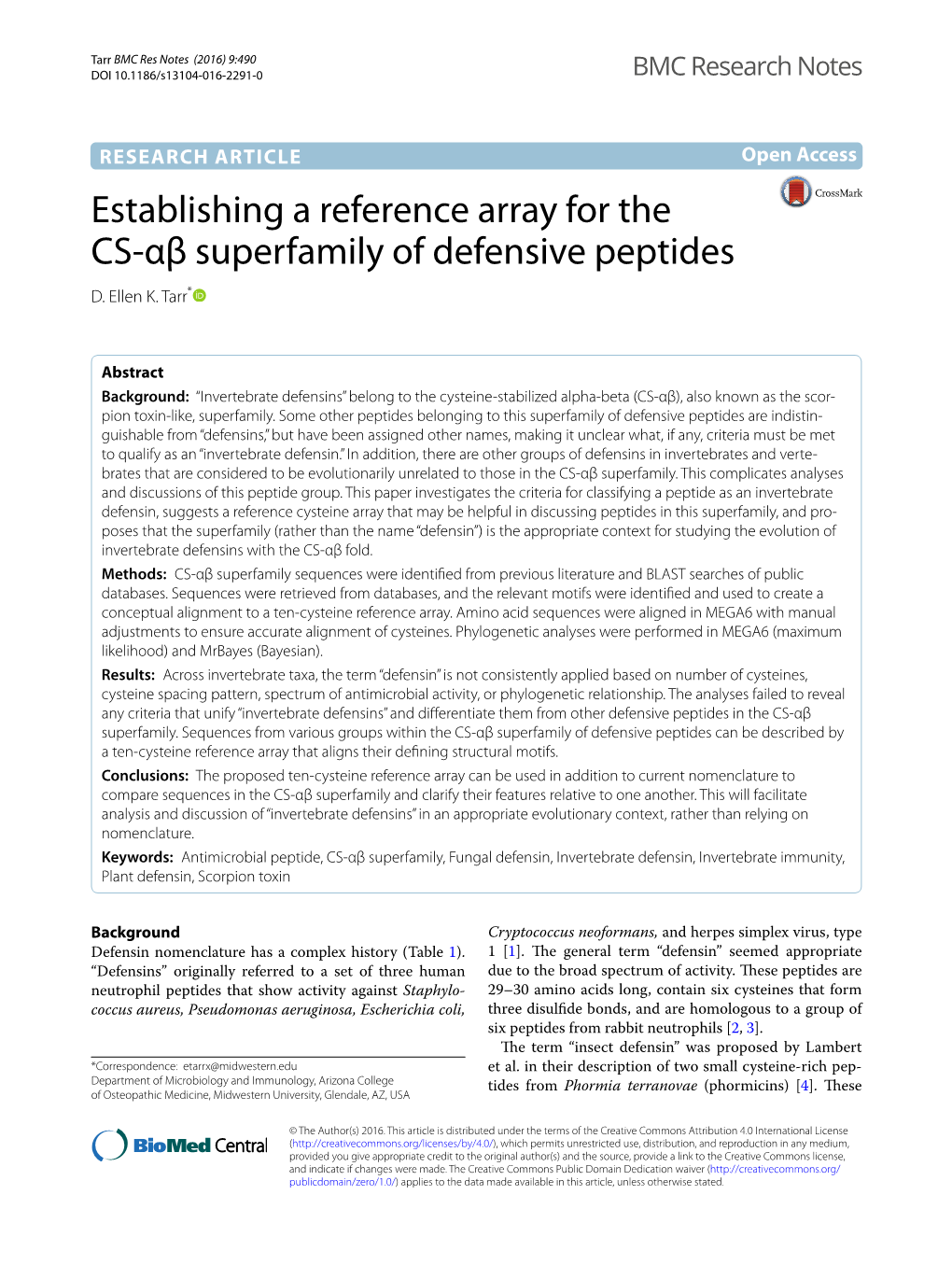 Downloaded from the Molecular Mod- of Mytimacin 5 Has Not Been Reported, but from the Refer- Eling Database (MMDB) [96] and Viewed with the Cn3d Ence Array (Fig