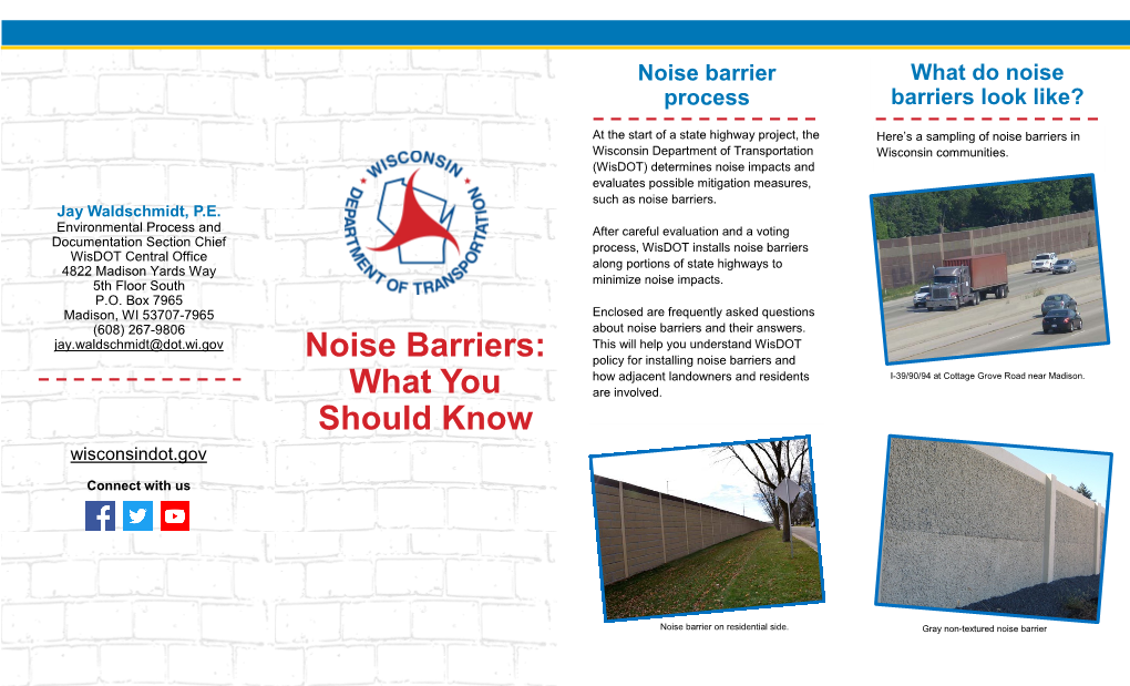 Noise Barrier Brochure Faqs