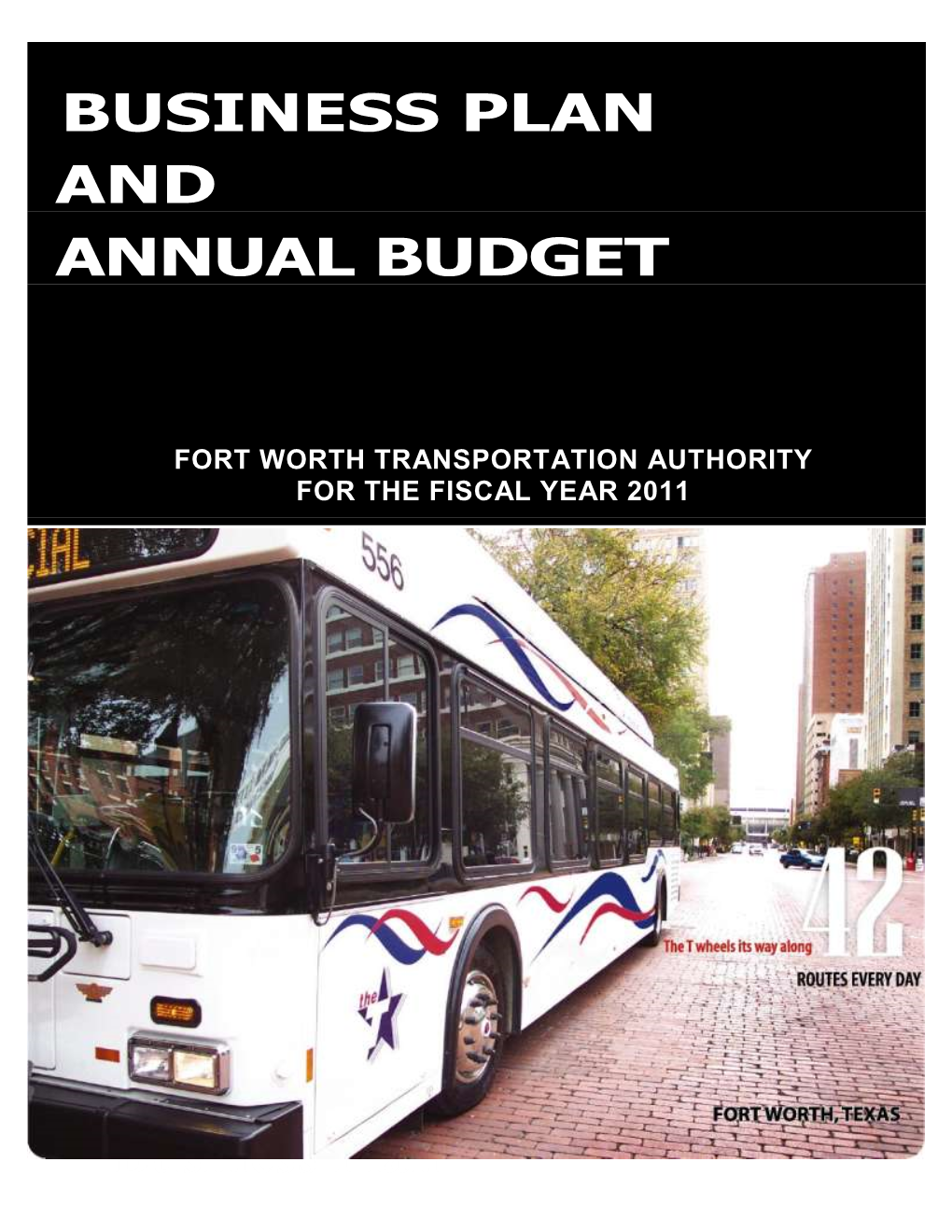 FY11 Budget Document