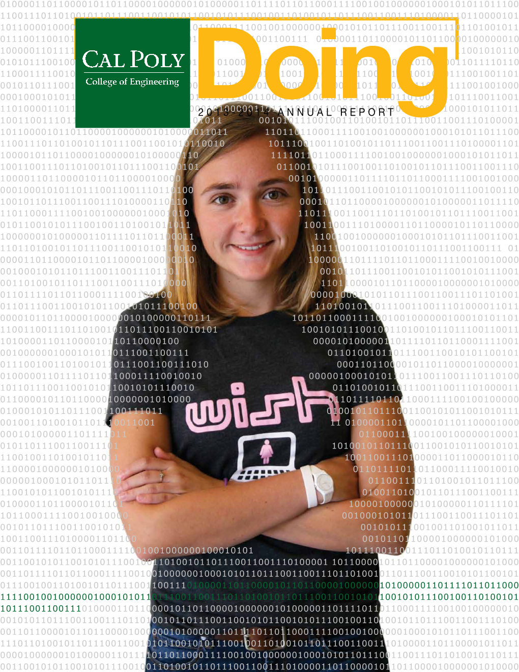 Cal Poly College of Engineering 2013-2014 Annual Report
