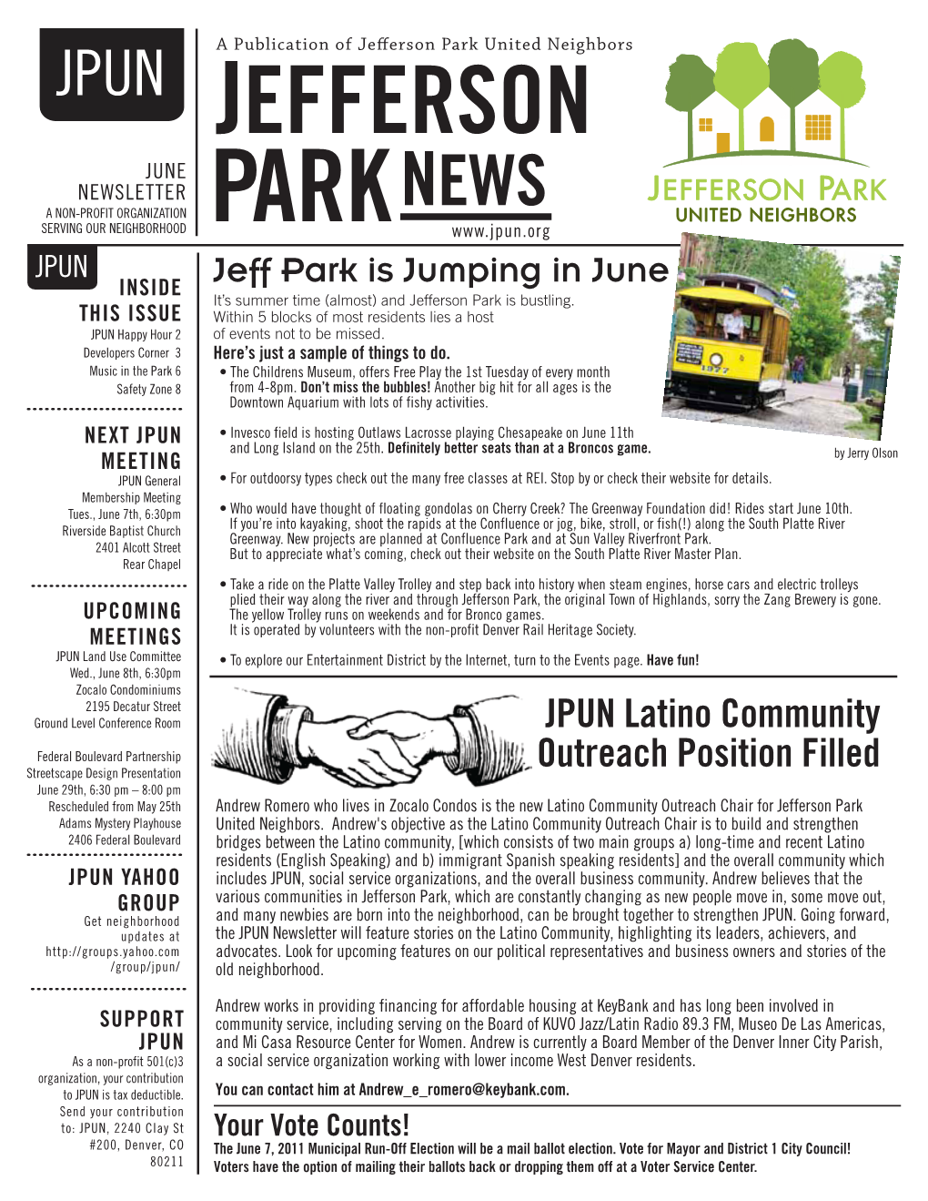 JPUN Latino Community Outreach Position Filled
