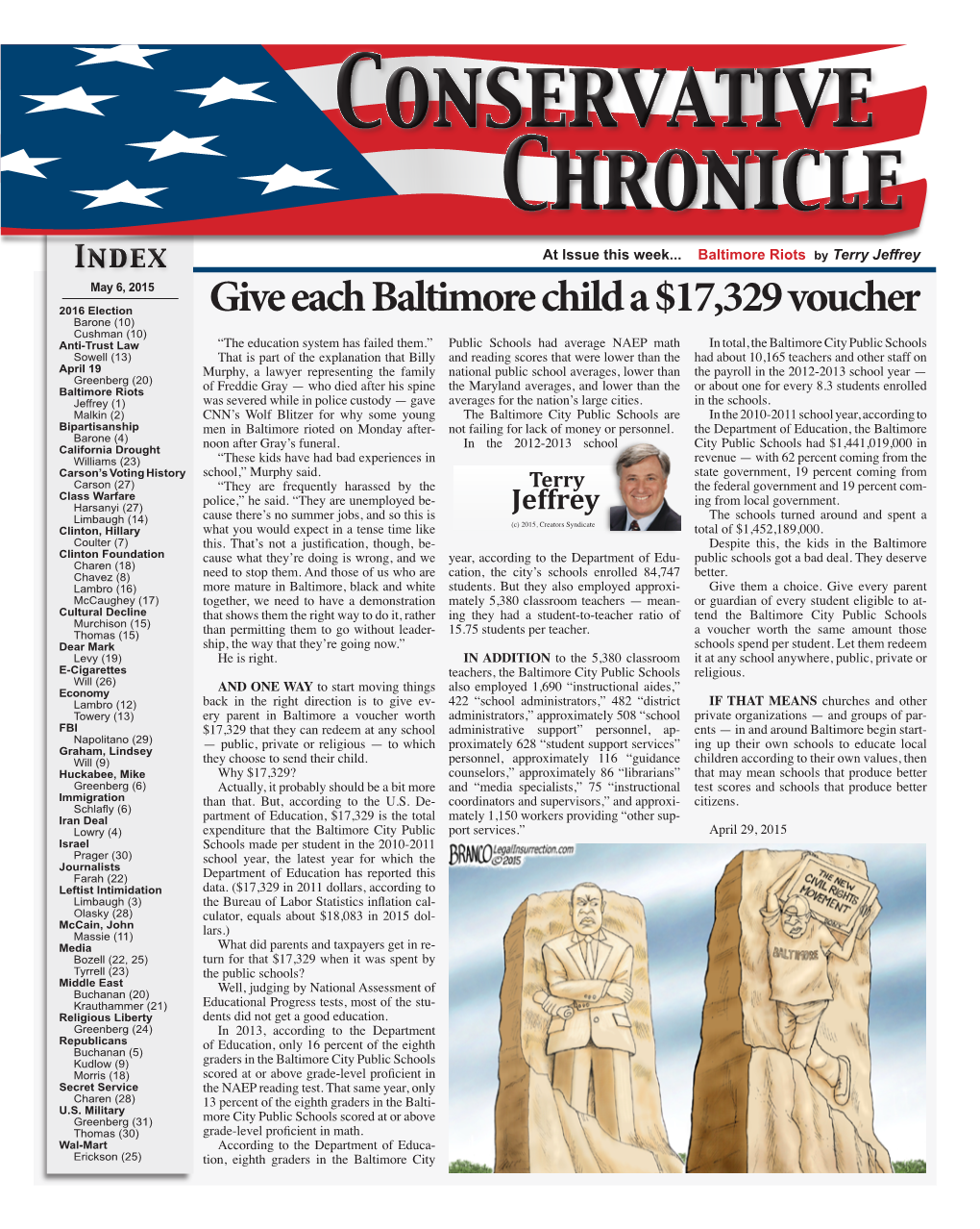 Give Each Baltimore Child a $17,329 Voucher