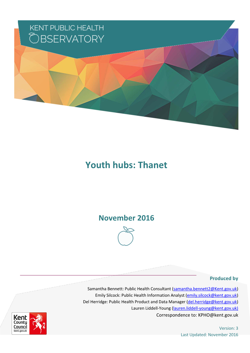 Youth Hubs: Thanet