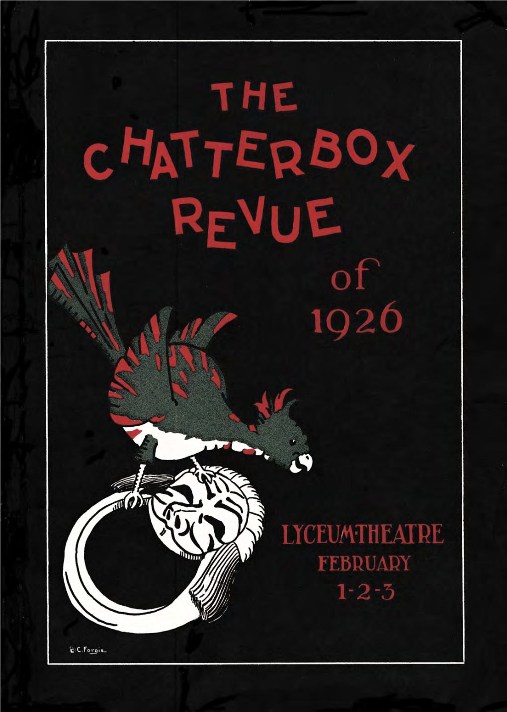 The Chatterbox Revue of 1926