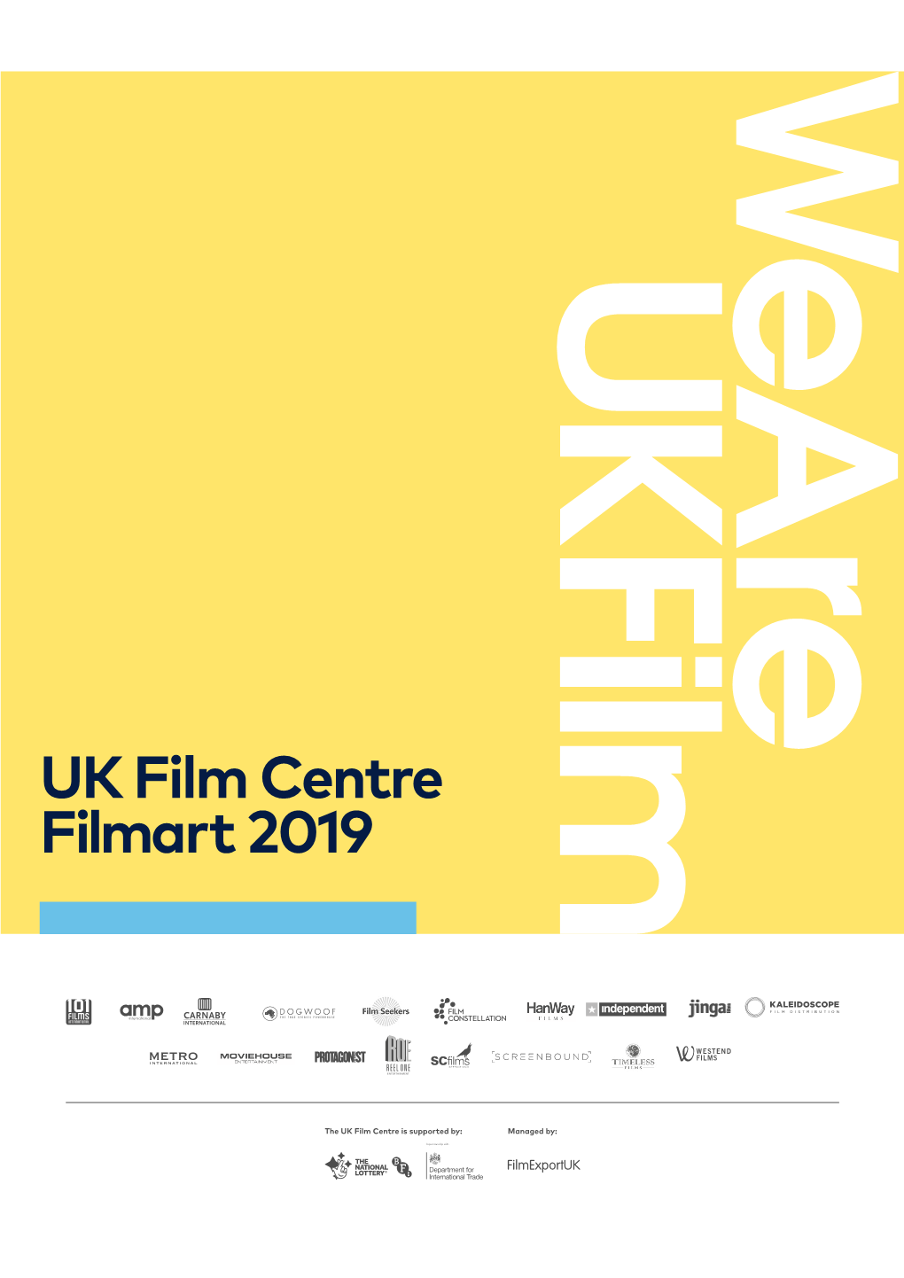 UK Film Centre Filmart 2019 UK Film Support Organisations