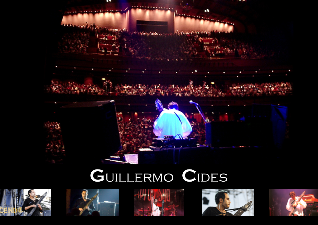 Guillermo Cides Ensamble De Stickistas Trey Gunn, King Crimson Jerry Marotta, Ex Peter Gabriel Cushma & Tim Alexander, Primus Televisión Española, TV2