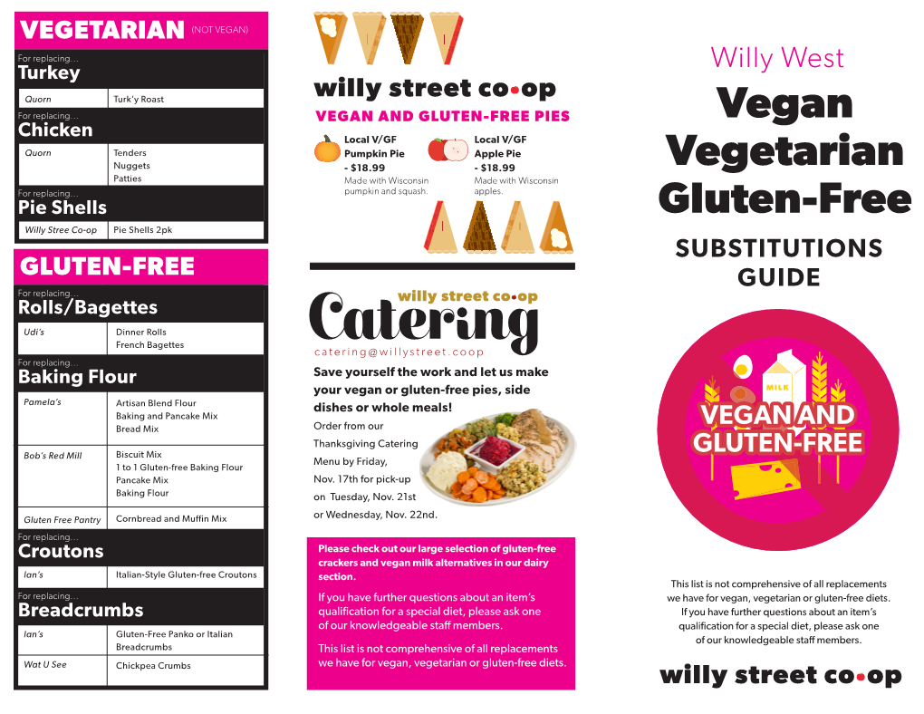 Vegan Vegetarian Gluten-Free