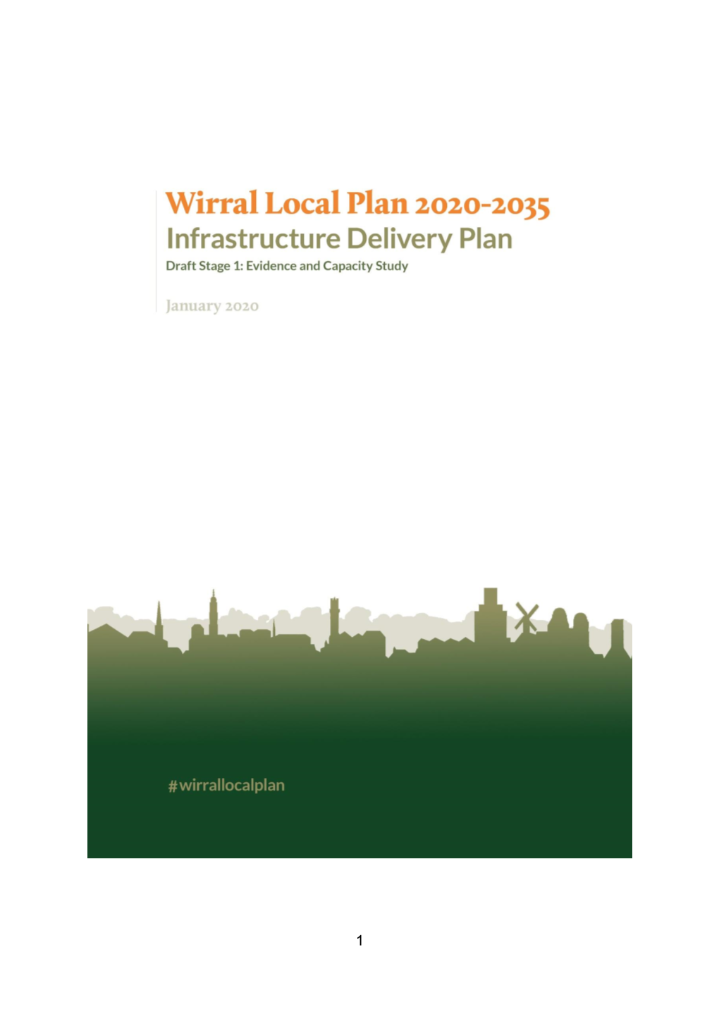 Wirral Infrastructure Delivery Plan Baseline Report 2019