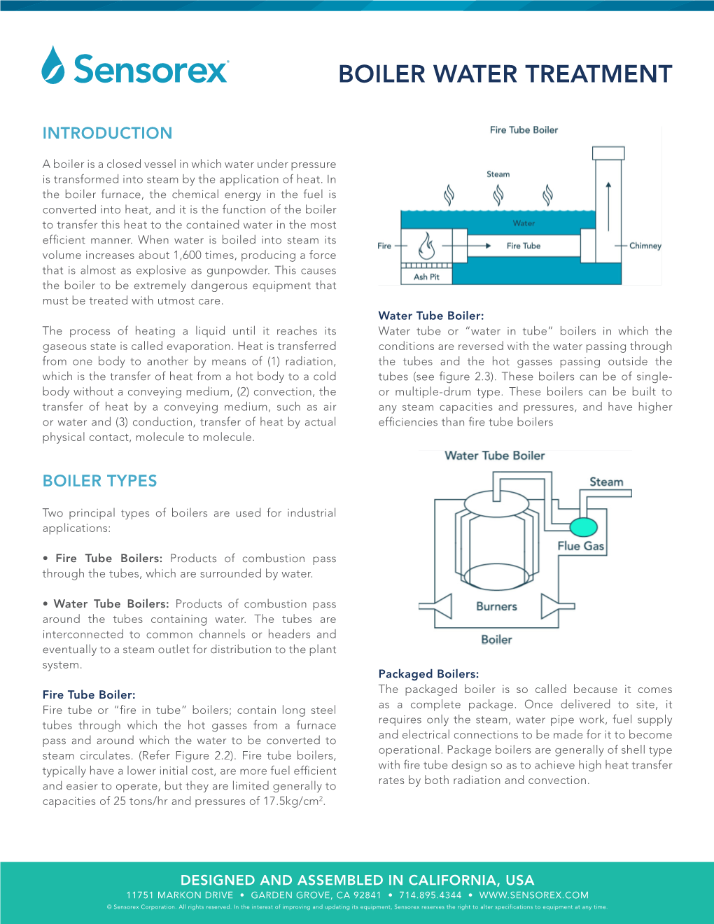 Boiler Water Treatment