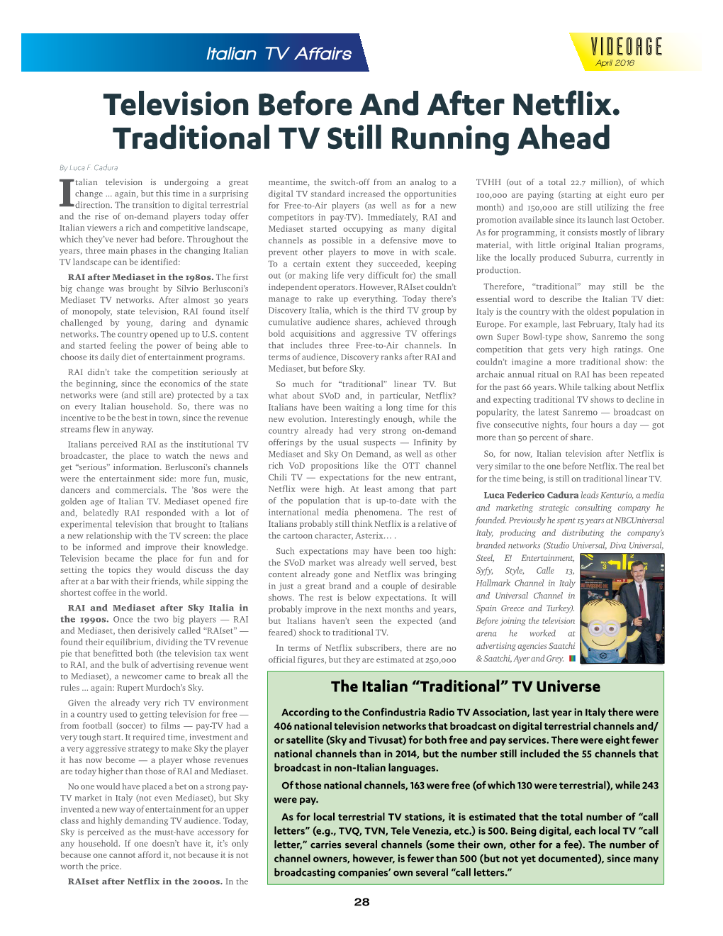 Television Before and After Netflix. Traditional TV Still Running Ahead