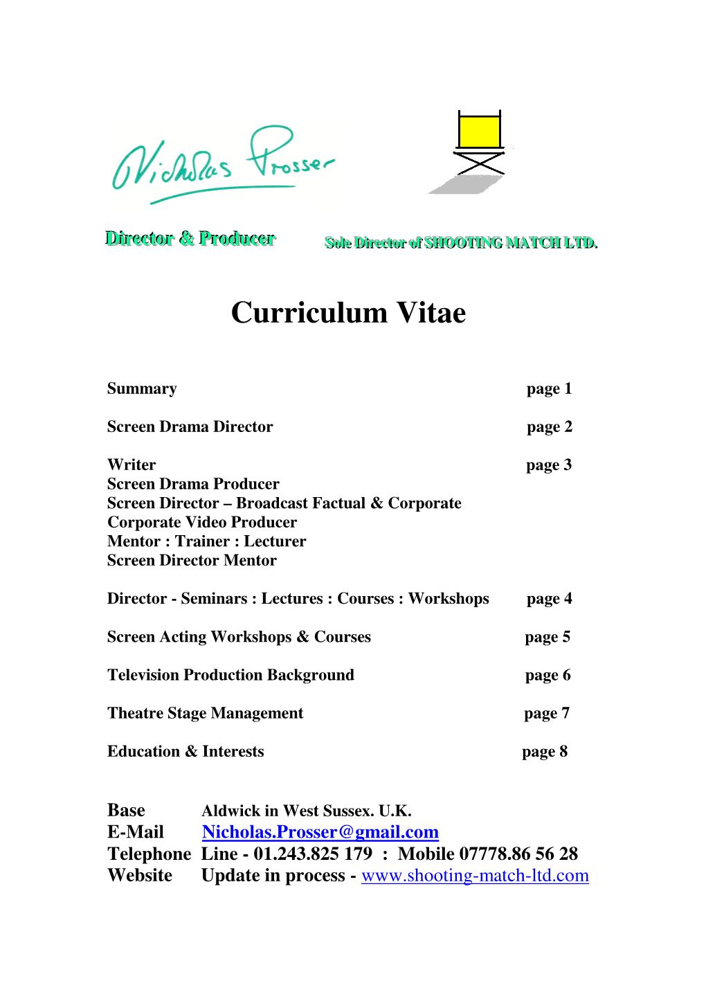 Curriculum Vitae