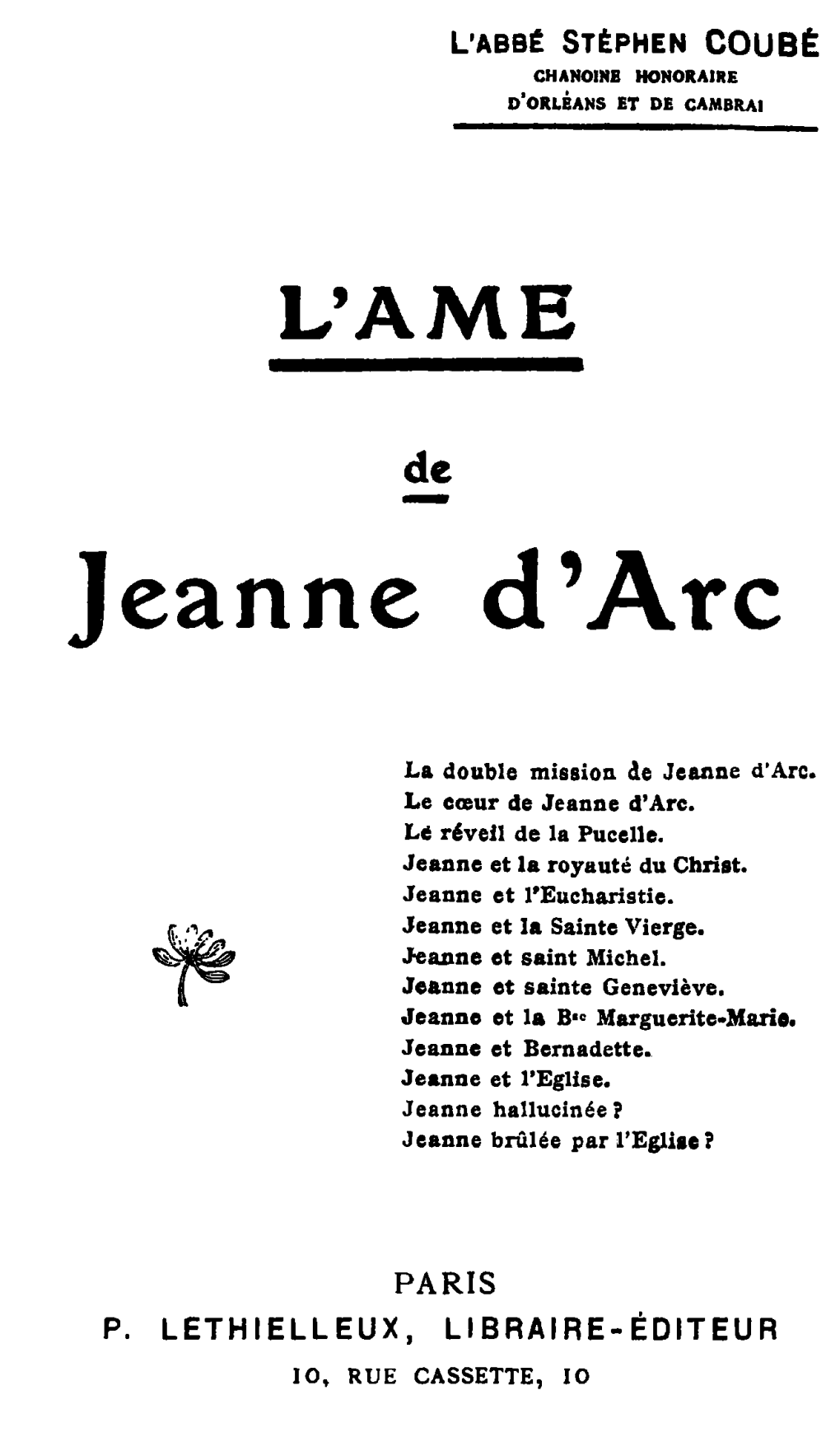 L'âme De Jeanne D'arc