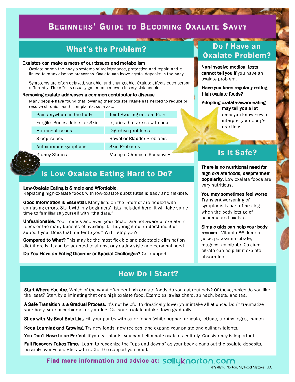 Is Low Oxalate Eating Hard to Do? Is It Safe? What's the Problem?