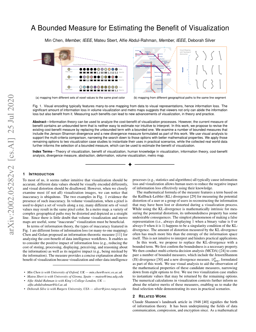 A Bounded Measure for Estimating the Benefit of Visualization