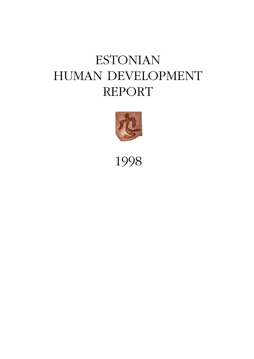 Estonian Human Development Report 1998