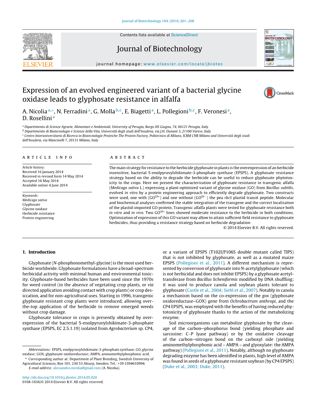 Expression of an Evolved Engineered Variant of a Bacterial Glycine