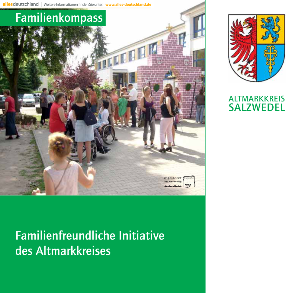 Familienkompass Familienfreundliche Initiative Des Altmarkkreises