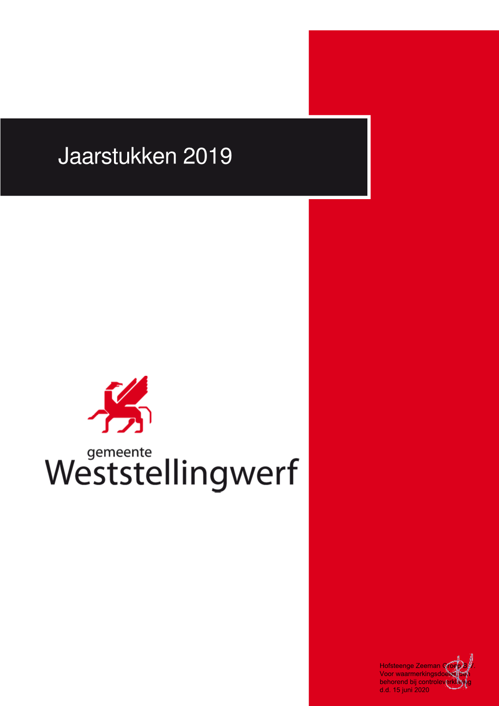 Jaarstukken 2019