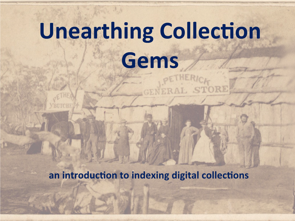Unearthing Collection Gems – Malcolm Skewis