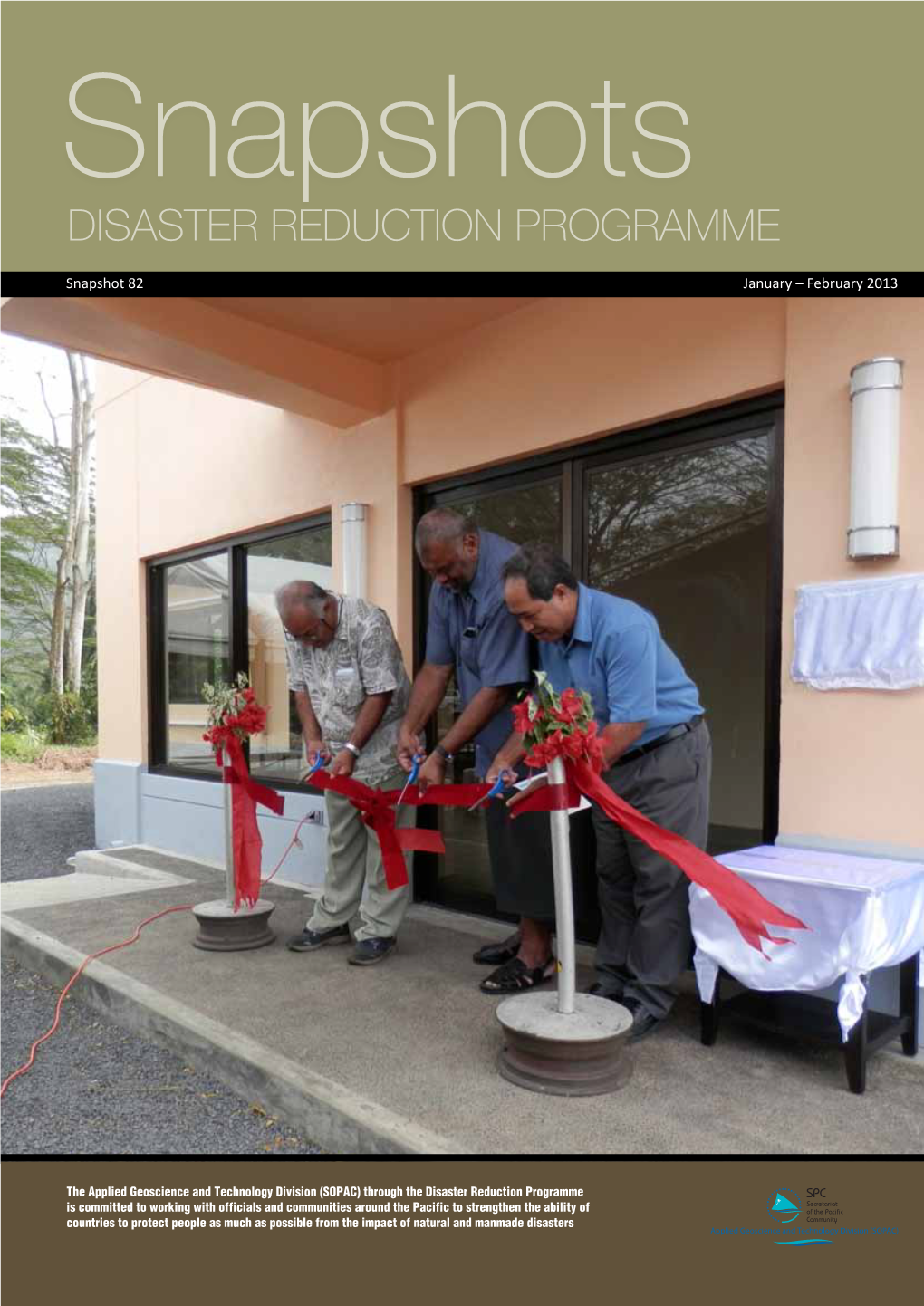 Disaster Reduction Programme