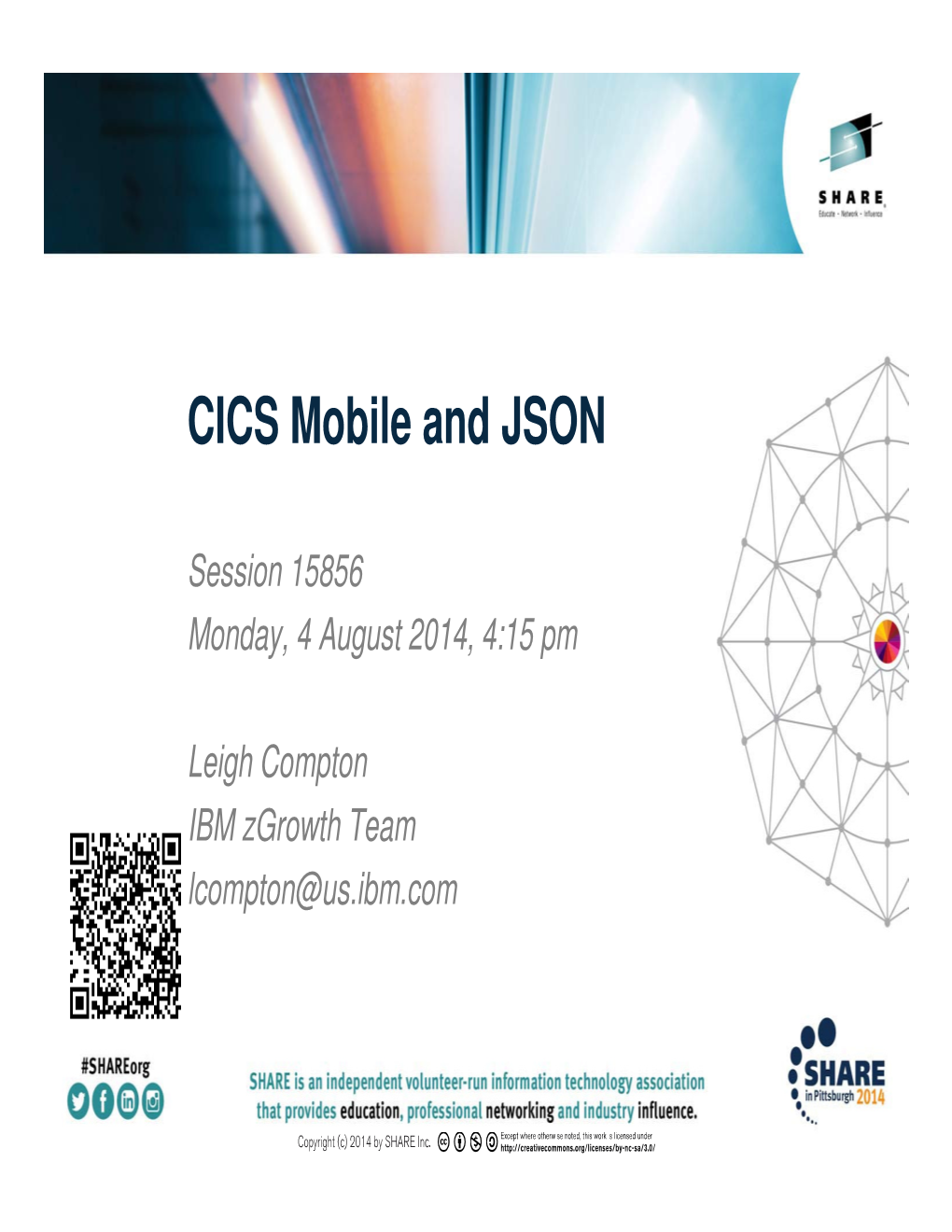 CICS Mobile and JSON