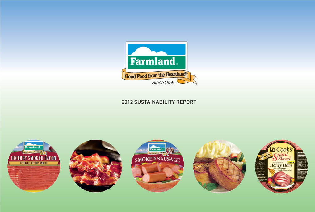 2012 Sustainability Report About This Report Table of Contents