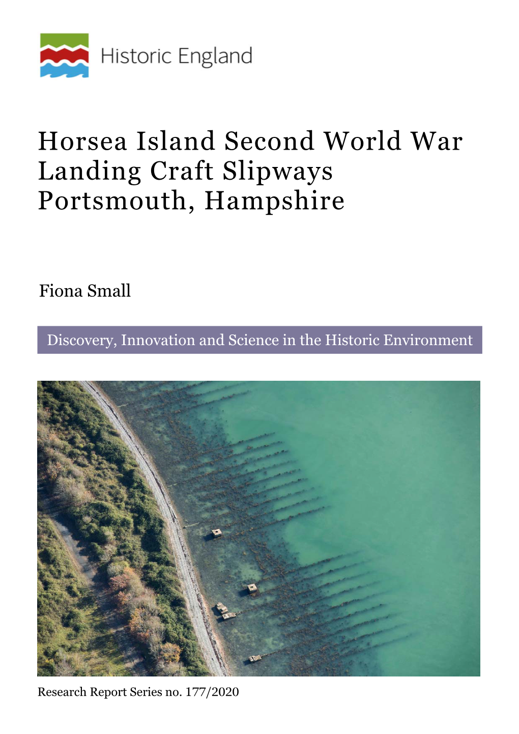 Horsea Island Second World War Landing Craft Slipways Portsmouth, Hampshire