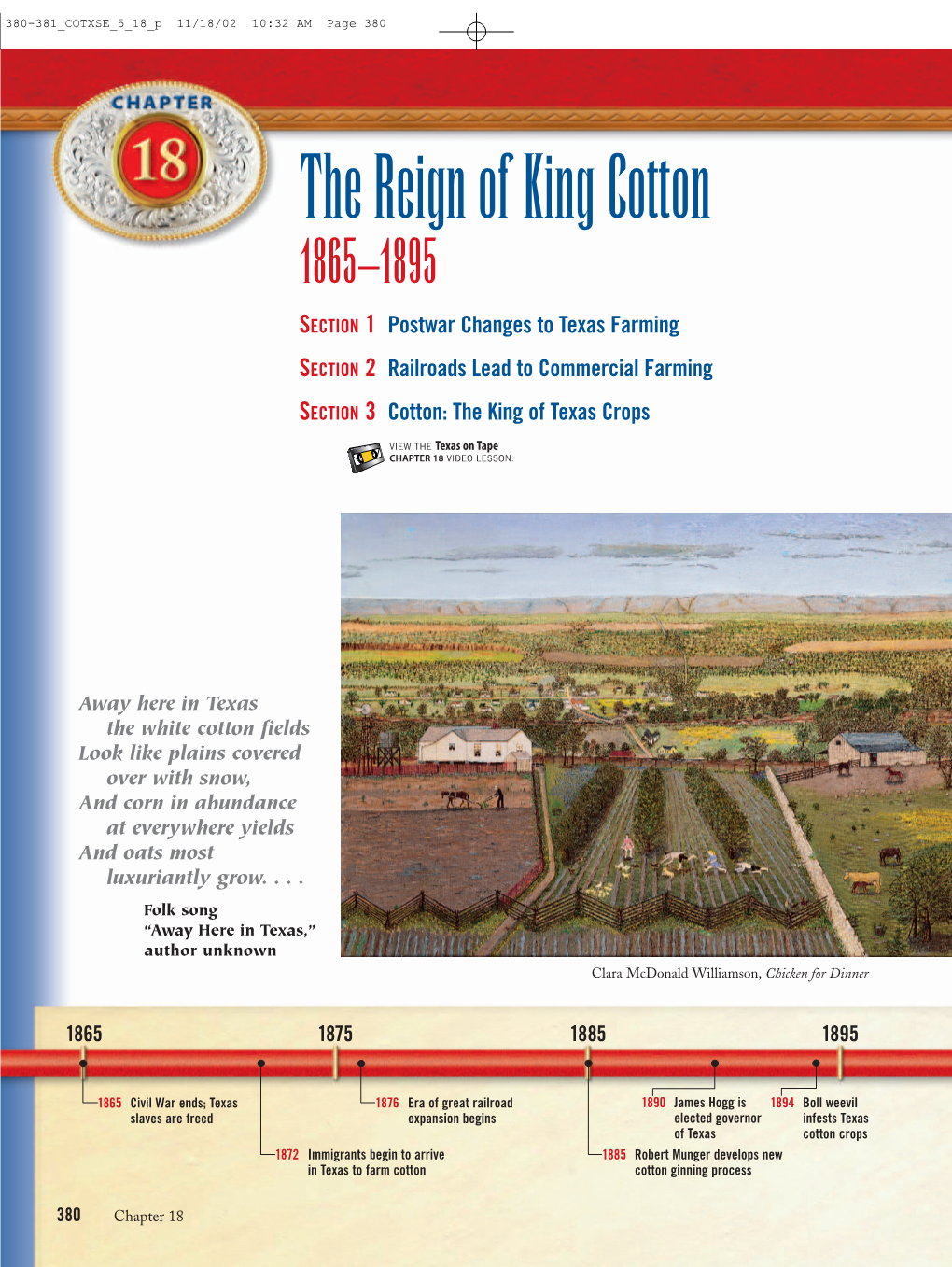 The Reign of King Cotton 1865–1895