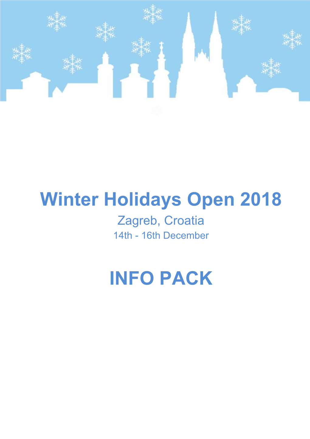 WHO 2018 Info Pack