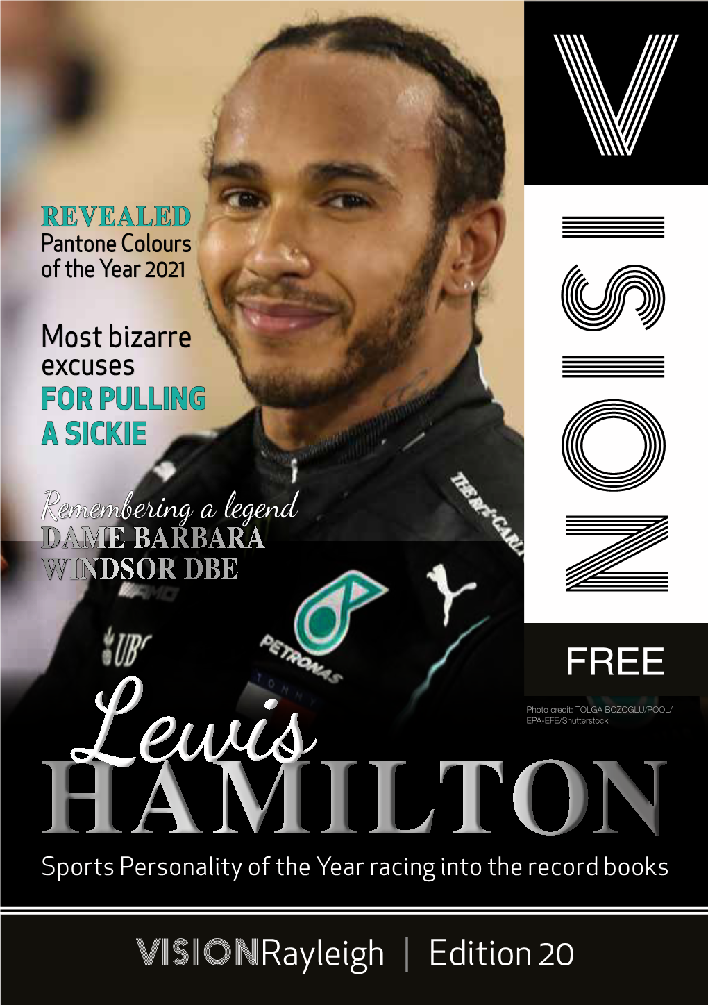 HAMILTON Sports Personality of the Year Racing Into the Record Books