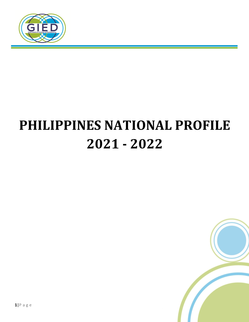 Philippines National Profile 2021 - 2022