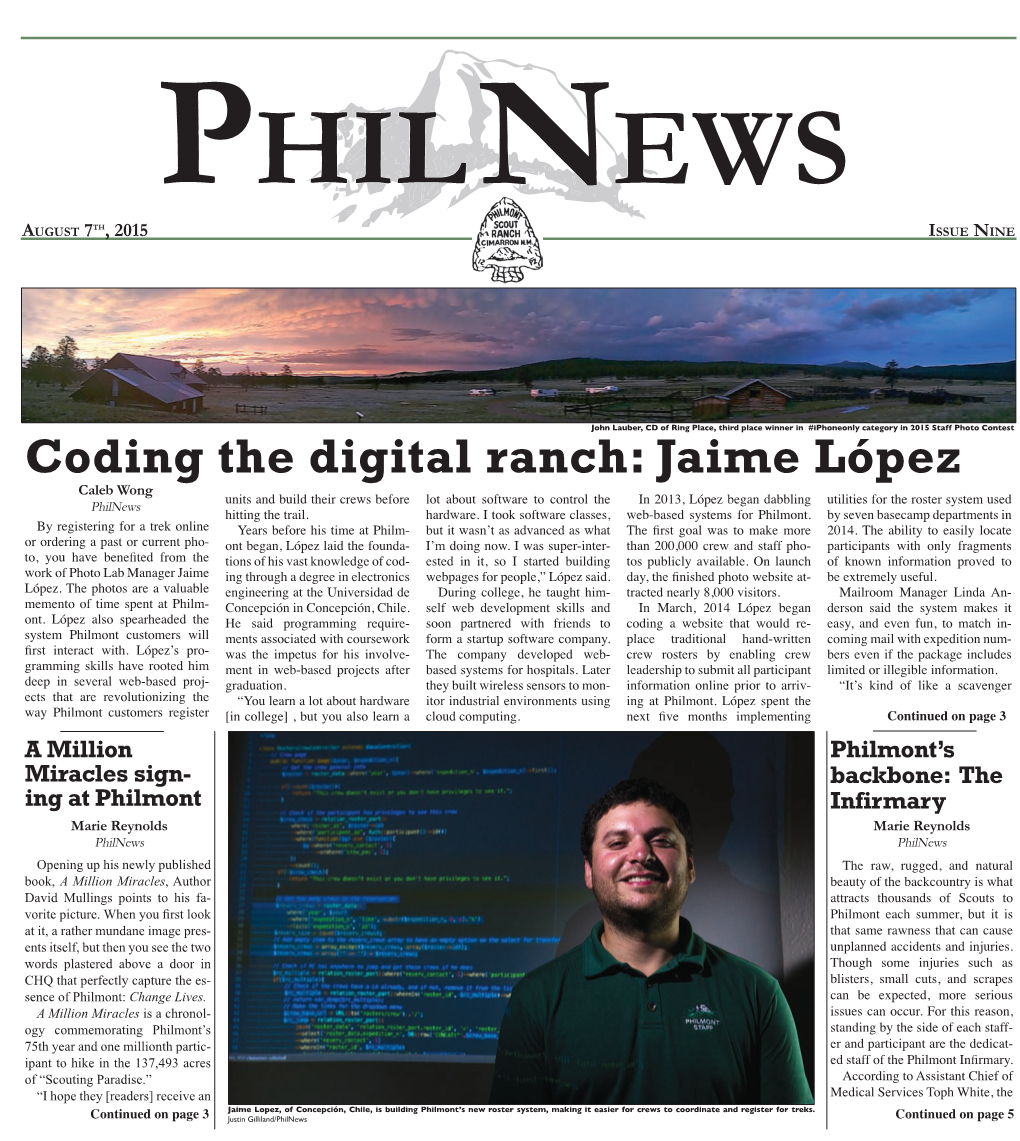 Coding the Digital Ranch: Jaime López