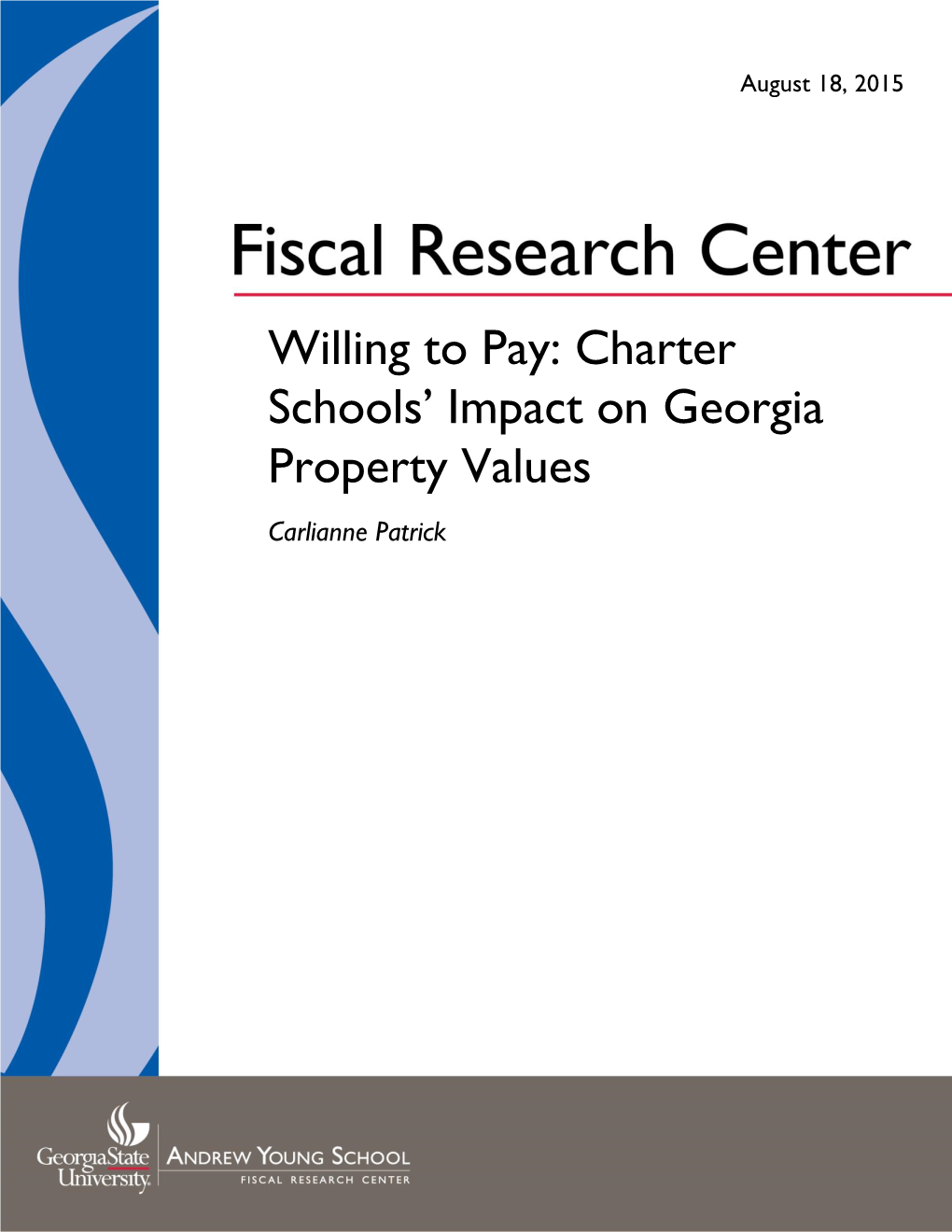 Charter Schools' Impact on Georgia Property Values