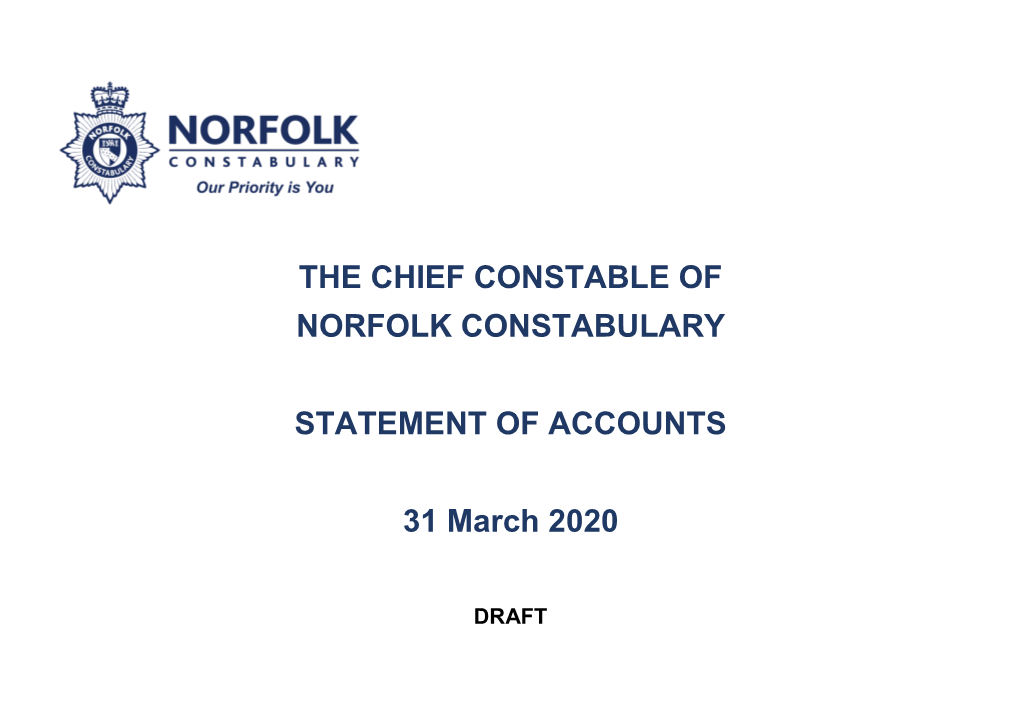 The Chief Constable of Norfolk Constabulary