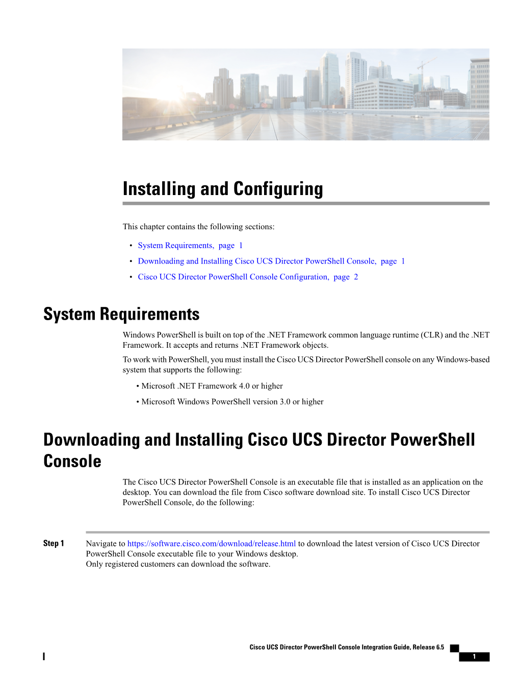 Cisco UCS Director Powershell Console Configuration, Page 2