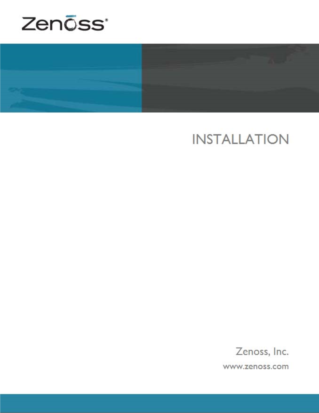 Installation for Zenoss Core Version