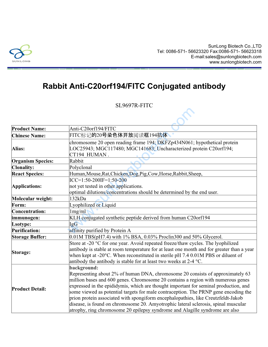 SL9697R-FITC.Pdf