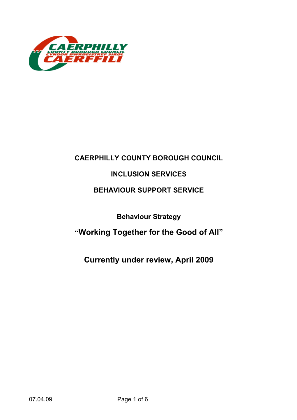 Caerphilly County Borough Coundil