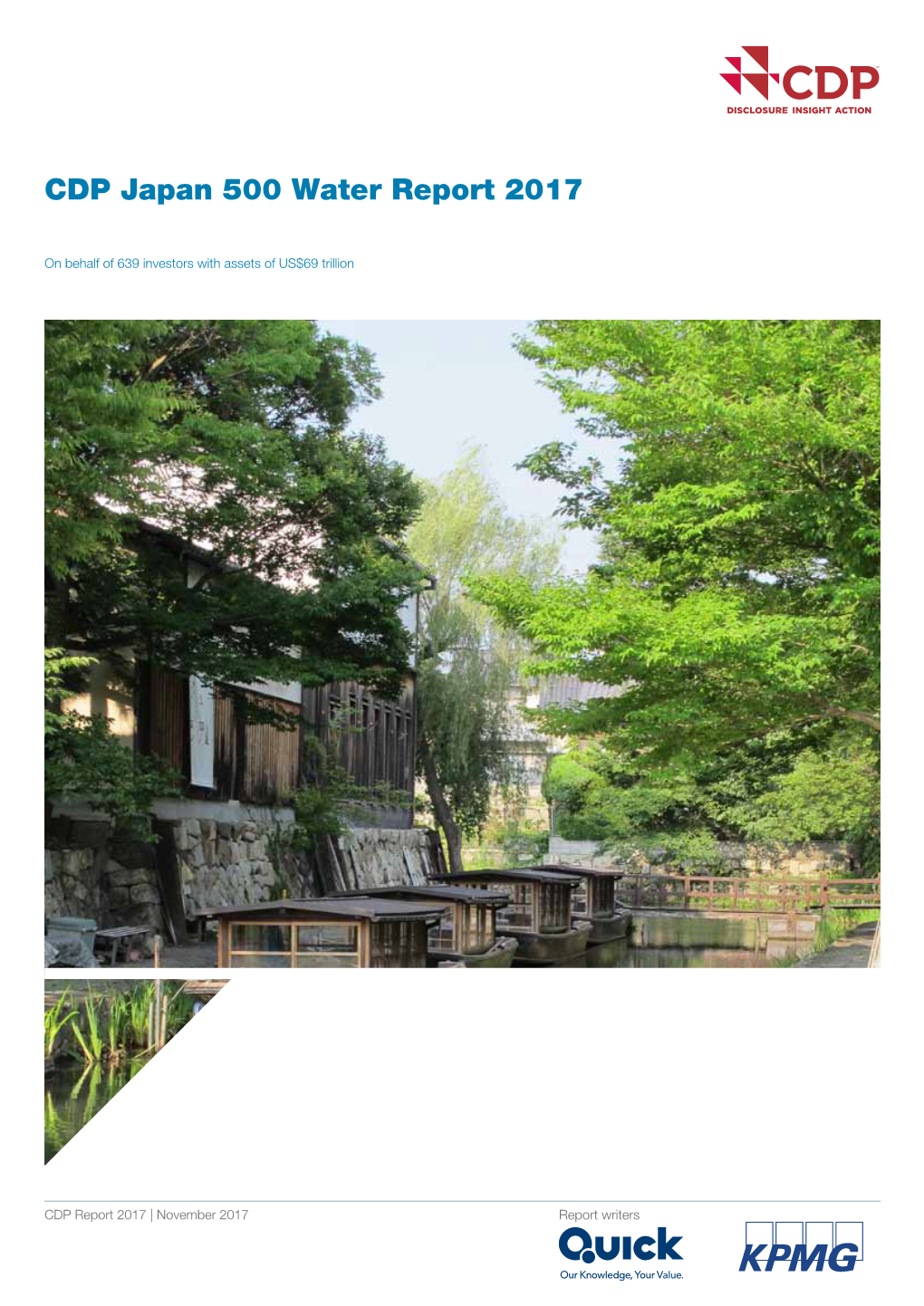 CDP Japan 500 Water Report 2017